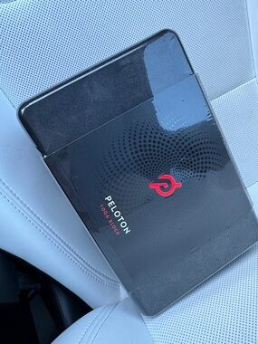 Peloton Black Yoga Block with Red Logo Accent